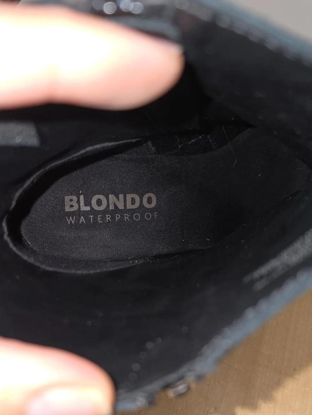 {Blondo} Women's Black Waterproof Winter Boot - Size 9